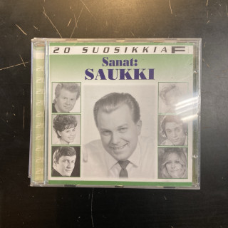 Saukki (sanat) - 20 suosikkia CD (VG+/M-) -iskelmä-